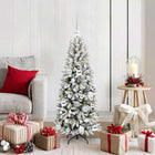 Kunstkerstboom wit 120 cm PVC PE