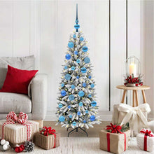 Kunstkerstboom met 150 LED met standaard Wit 53 x 53 x 120 cm