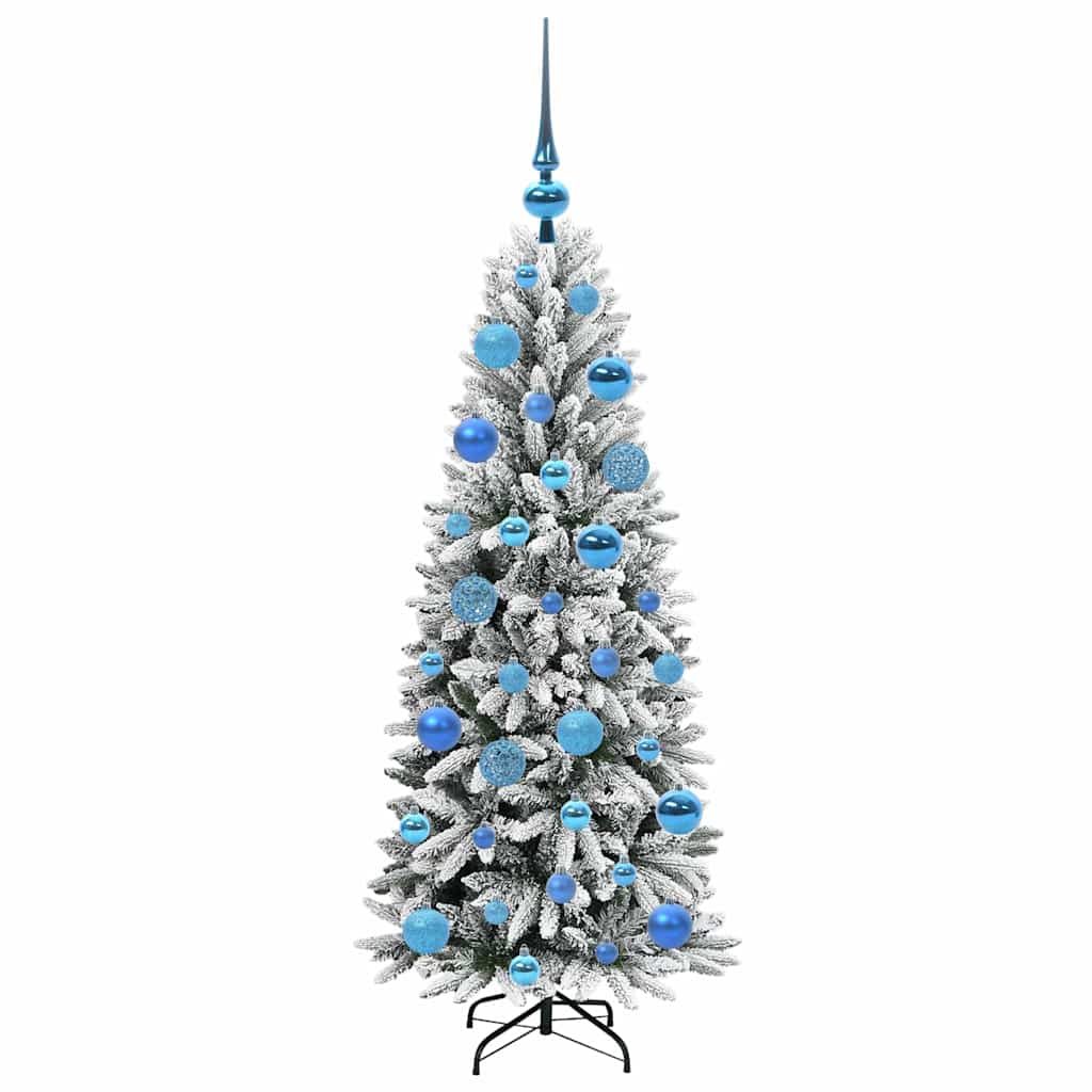 Kunstkerstboom met 150 LED met standaard Wit 53 x 53 x 120 cm