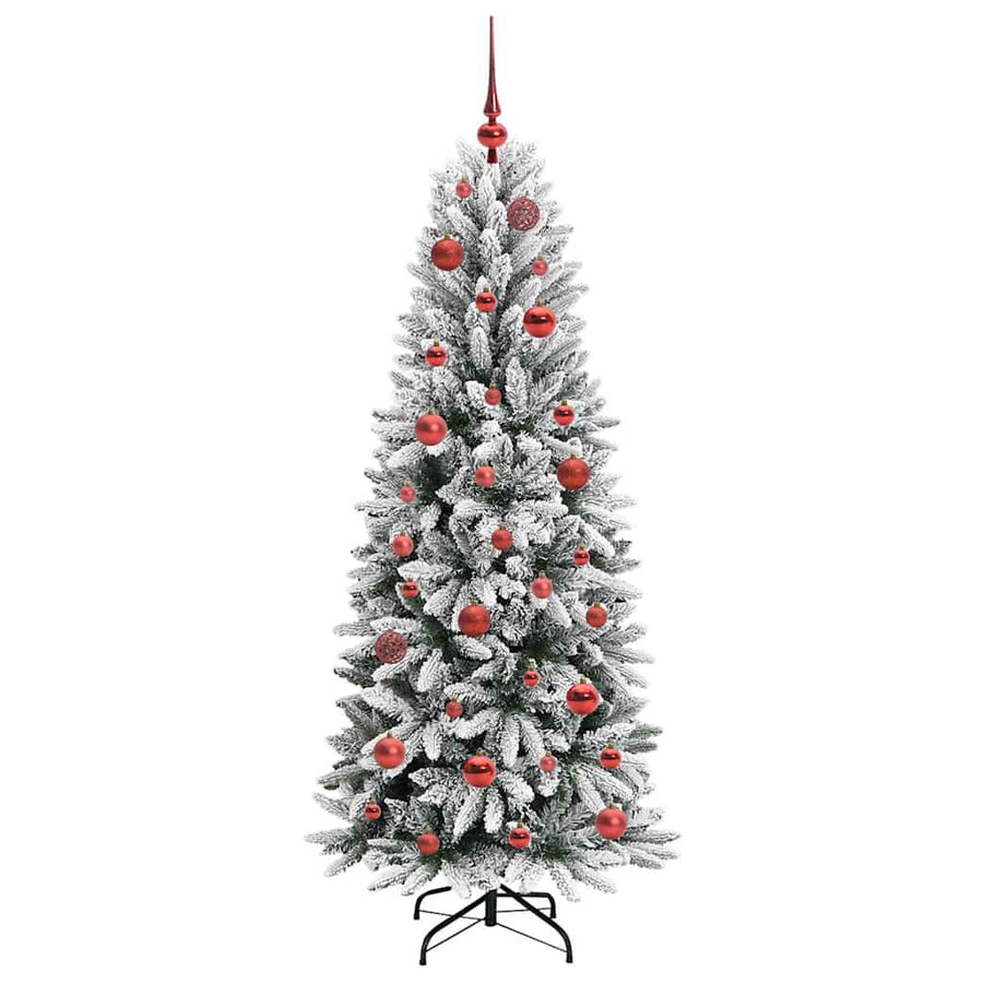 Kunstkerstboom met 150 LED met standaard Wit 63 x 63 x 150 cm