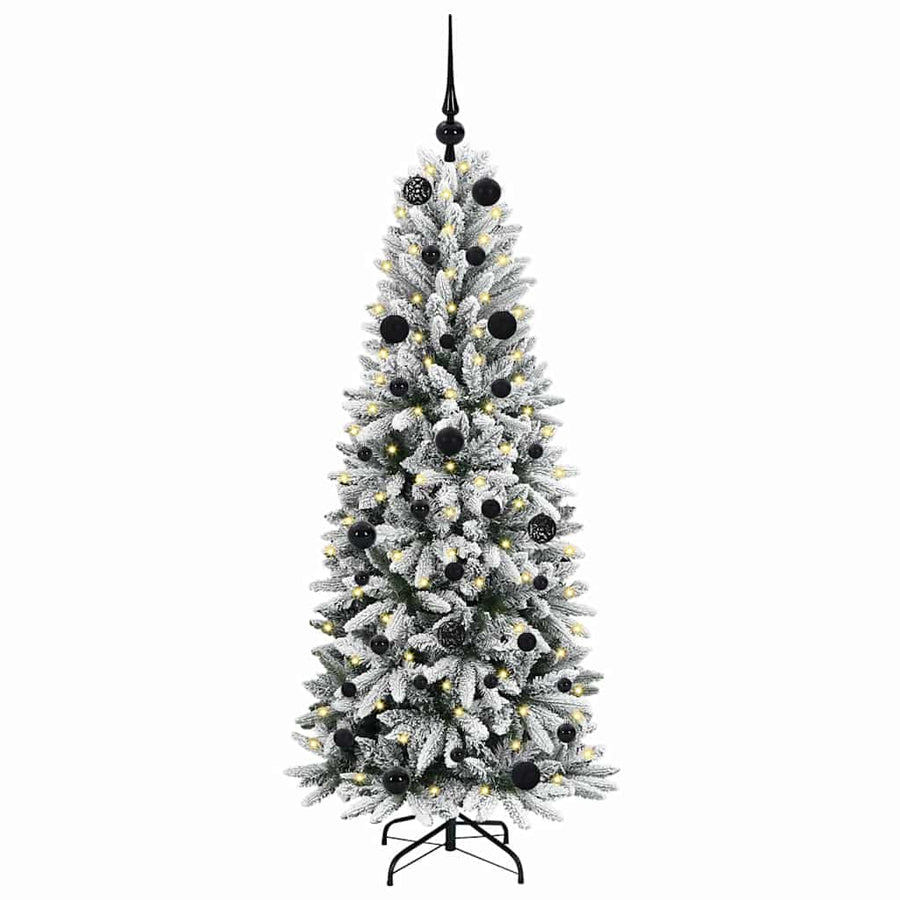 Kunstkerstboom met 150 LED met standaard Wit 63 x 63 x 150 cm