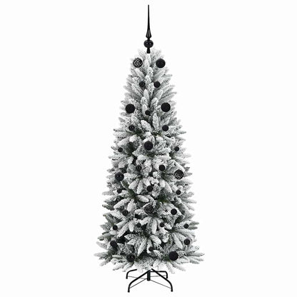 Kunstkerstboom met 150 LED met standaard Wit 63 x 63 x 150 cm