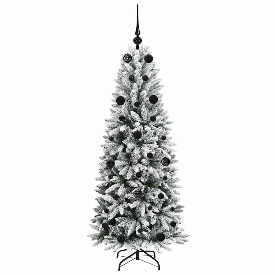 Kunstkerstboom met 150 LED met standaard Wit 63 x 63 x 150 cm