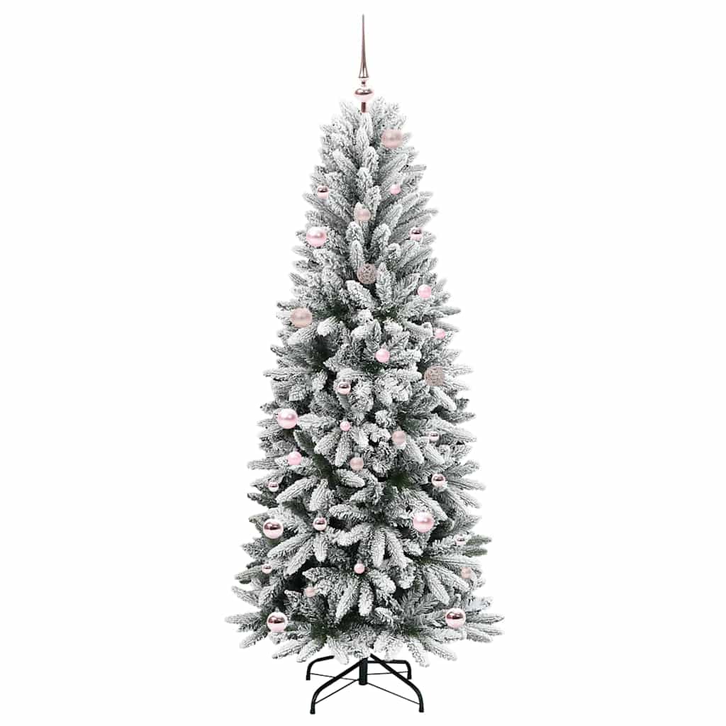 Kunstkerstboom met 150 LED met standaard Wit 63 x 63 x 150 cm