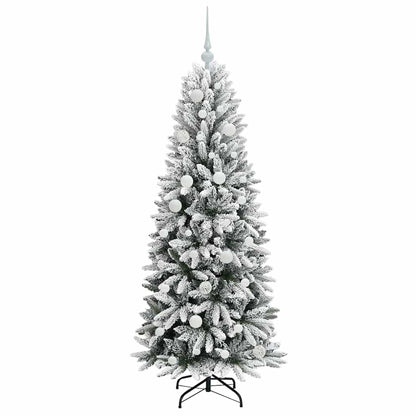 Kunstkerstboom met 150 LED met standaard Wit 63 x 63 x 150 cm