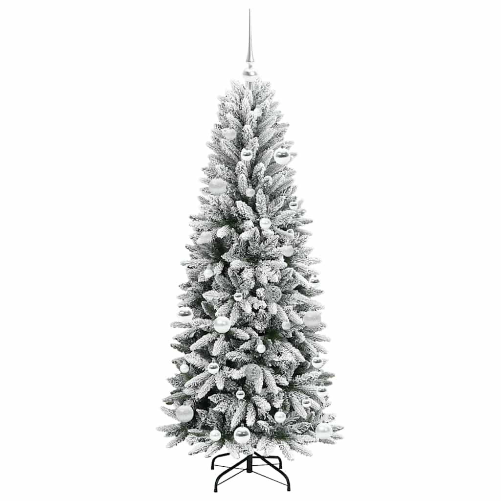 Kunstkerstboom met 150 LED met standaard Wit 63 x 63 x 150 cm