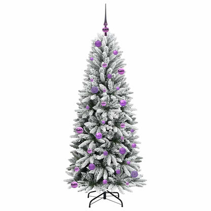 Kunstkerstboom met 150 LED met standaard Wit 63 x 63 x 150 cm
