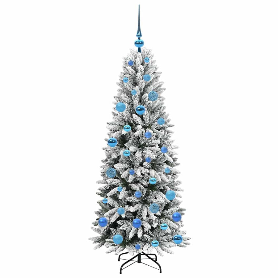 Kunstkerstboom met 150 LED met standaard Wit 63 x 63 x 150 cm