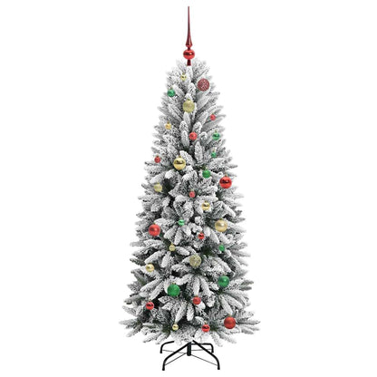 Kunstkerstboom met 150 LED met standaard Wit 63 x 63 x 150 cm