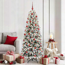 Kunstkerstboom met 300 LED met standaard Wit 73 x 73 x 180 cm