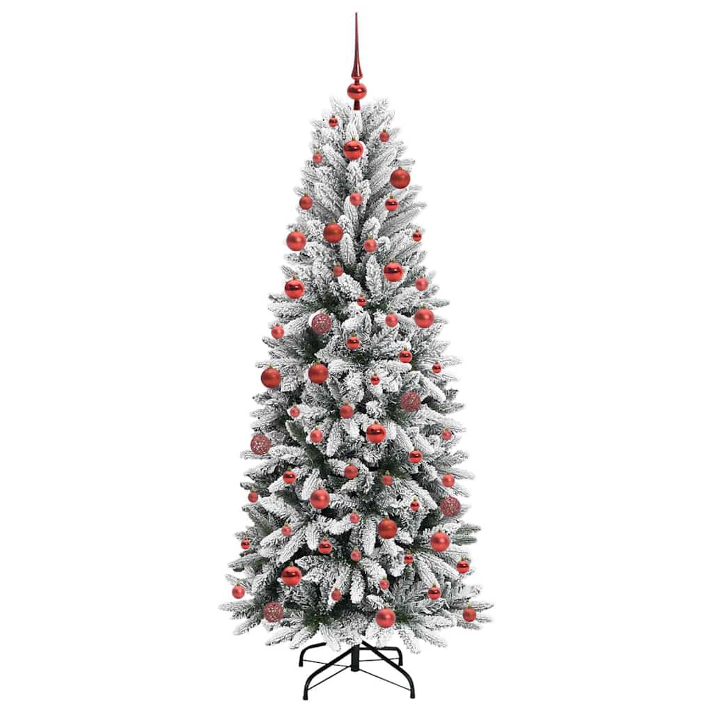 Kunstkerstboom met 300 LED met standaard Wit 73 x 73 x 180 cm
