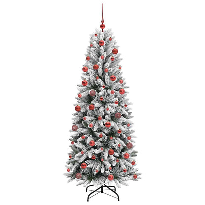 Kunstkerstboom met 300 LED met standaard Wit 73 x 73 x 180 cm