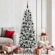Kunstkerstboom met 300 LED met standaard Wit 73 x 73 x 180 cm