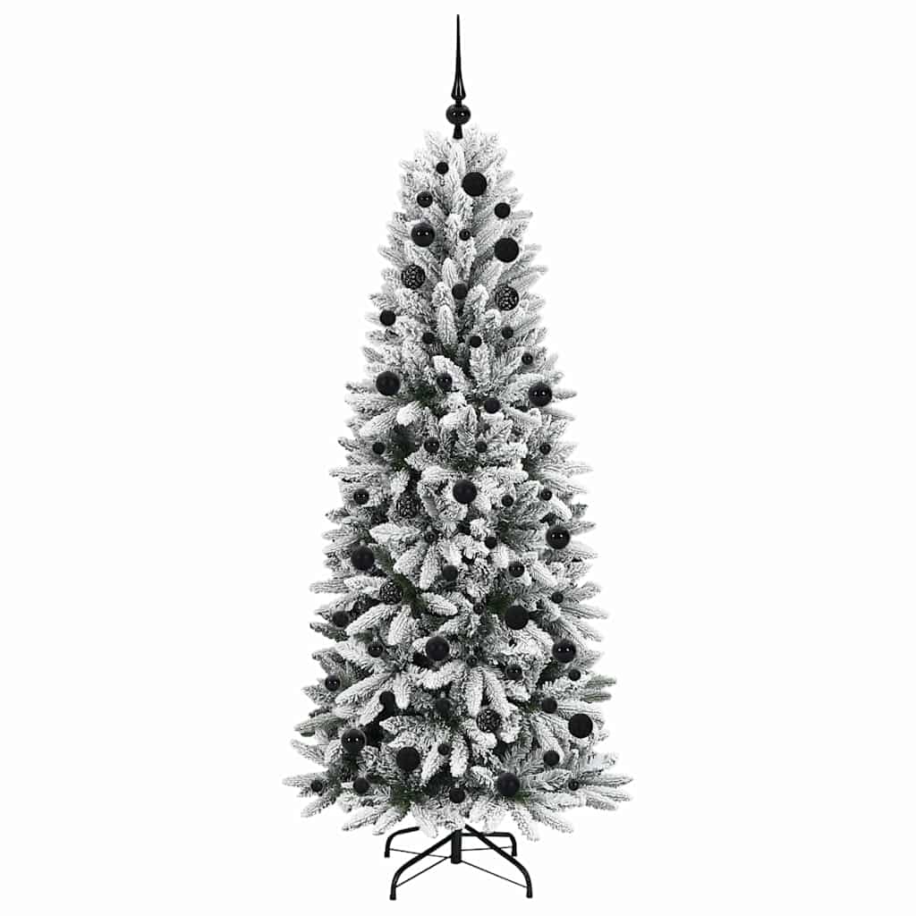 Kunstkerstboom met 300 LED met standaard Wit 73 x 73 x 180 cm