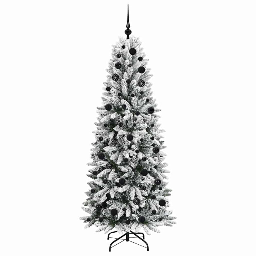 Kunstkerstboom met 300 LED met standaard Wit 73 x 73 x 180 cm