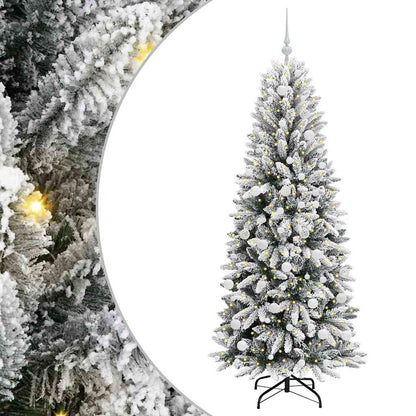 Kunstkerstboom met 300 LED met standaard Wit 73 x 73 x 180 cm