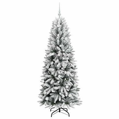 Kunstkerstboom met 300 LED met standaard Wit 73 x 73 x 180 cm