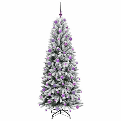 Kunstkerstboom met 300 LED met standaard Wit 73 x 73 x 180 cm