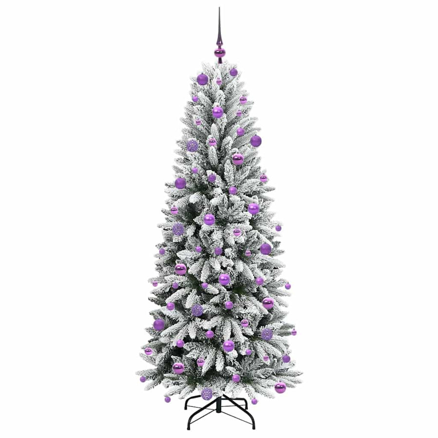 Kunstkerstboom met 300 LED met standaard Wit 73 x 73 x 180 cm
