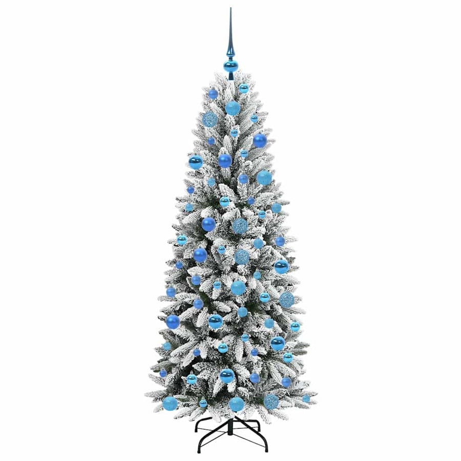 Kunstkerstboom met 300 LED met standaard Wit 73 x 73 x 180 cm