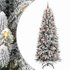 Kunstkerstboom 210 cm wit PVC PE