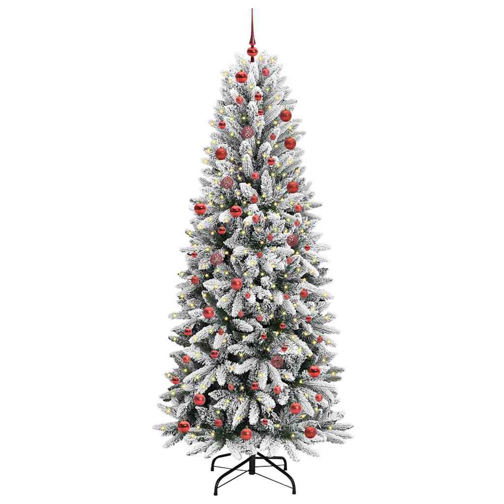 Kunstkerstboom met 300 LED met standaard Wit 78 x 78 x 210 cm