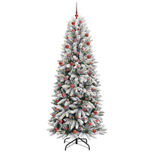 Kunstkerstboom met 300 LED met standaard Wit 78 x 78 x 210 cm