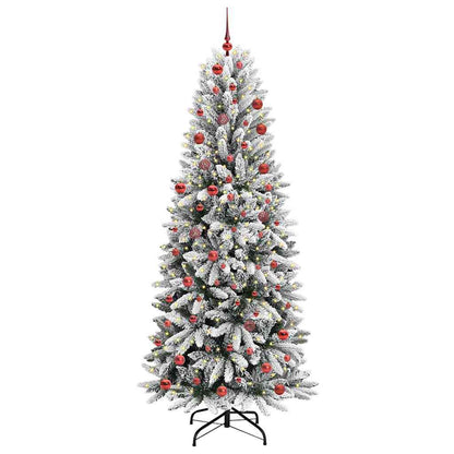 Kunstkerstboom met 300 LED met standaard Wit 78 x 78 x 210 cm