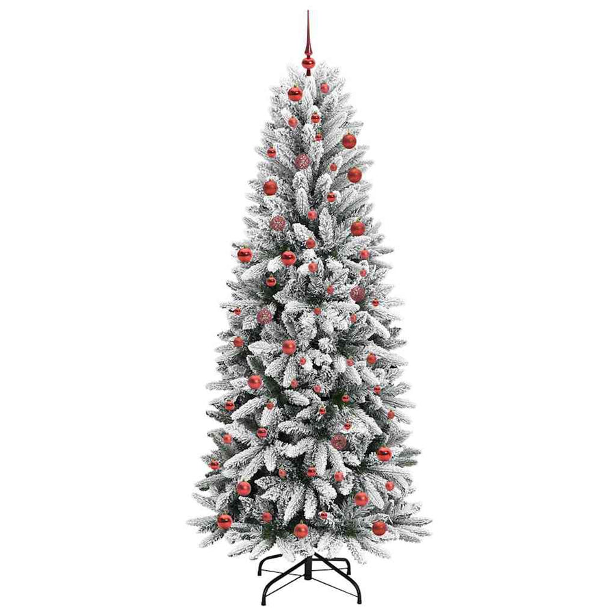 Kunstkerstboom met 300 LED met standaard Wit 78 x 78 x 210 cm