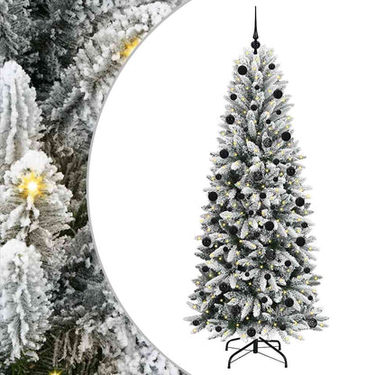 Kunstkerstboom met 300 LED met standaard Wit 78 x 78 x 210 cm