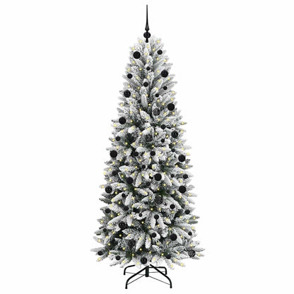 Kunstkerstboom met 300 LED met standaard Wit 78 x 78 x 210 cm