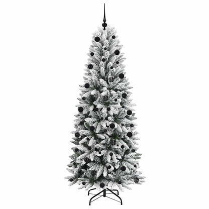 Kunstkerstboom met 300 LED met standaard Wit 78 x 78 x 210 cm
