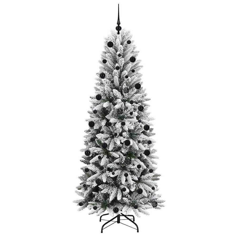 Kunstkerstboom met 300 LED met standaard Wit 78 x 78 x 210 cm