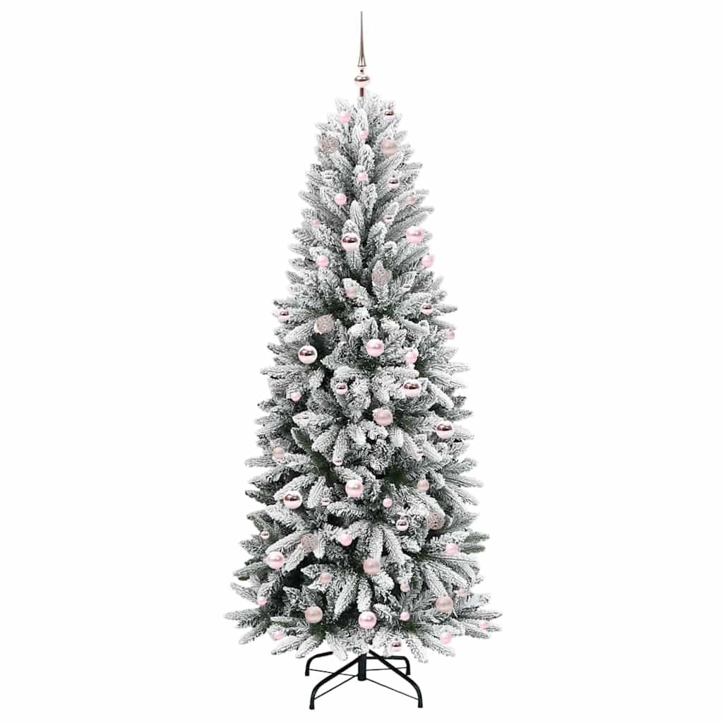 Kunstkerstboom met 300 LED met standaard Wit 78 x 78 x 210 cm