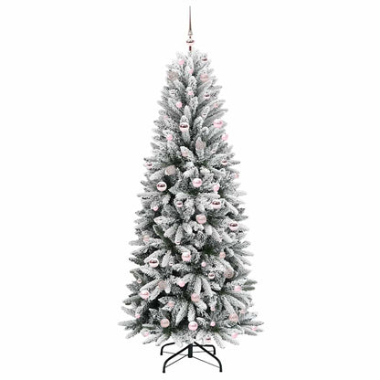 Kunstkerstboom met 300 LED met standaard Wit 78 x 78 x 210 cm