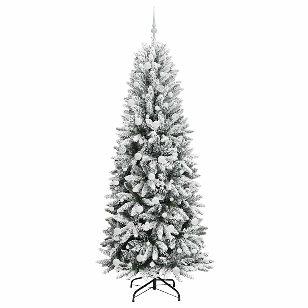Kunstkerstboom met 300 LED met standaard Wit 78 x 78 x 210 cm