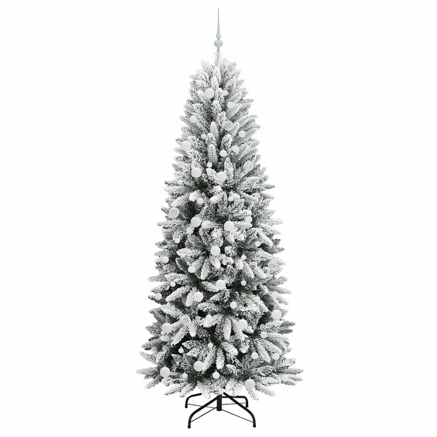 Kunstkerstboom met 300 LED met standaard Wit 78 x 78 x 210 cm