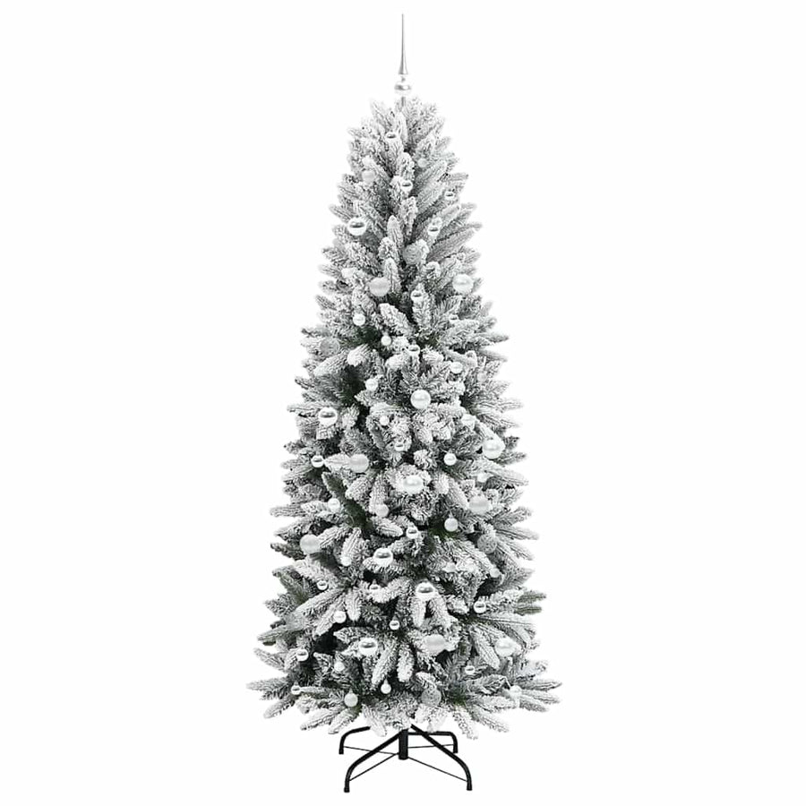 Kunstkerstboom met 300 LED met standaard Wit 78 x 78 x 210 cm