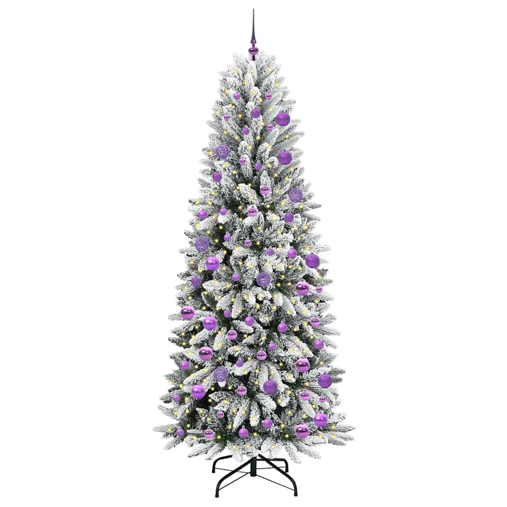 Kunstkerstboom met 300 LED met standaard Wit 78 x 78 x 210 cm