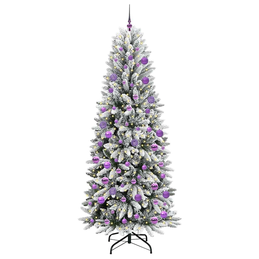 Kunstkerstboom met 300 LED met standaard Wit 78 x 78 x 210 cm