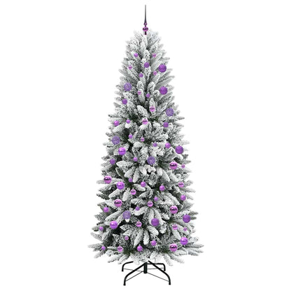 Kunstkerstboom met 300 LED met standaard Wit 78 x 78 x 210 cm