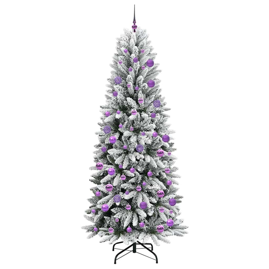 Kunstkerstboom met 300 LED met standaard Wit 78 x 78 x 210 cm