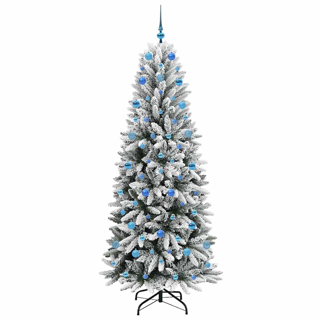 Kunstkerstboom met 300 LED met standaard Wit 78 x 78 x 210 cm