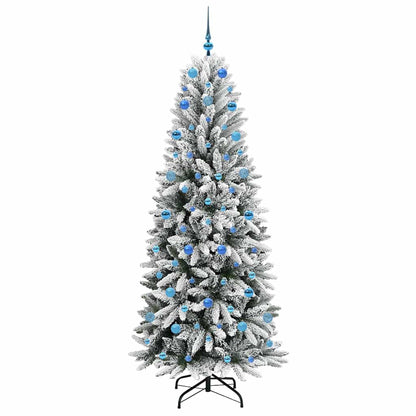 Kunstkerstboom met 300 LED met standaard Wit 78 x 78 x 210 cm