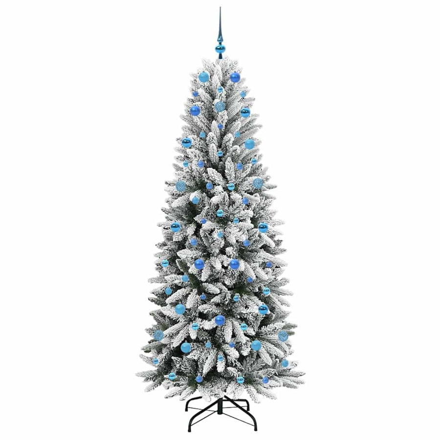 Kunstkerstboom met 300 LED met standaard Wit 78 x 78 x 210 cm