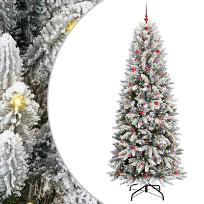 Kunstkerstboom met 300 LED met standaard Wit 93 x 93 x 240 cm