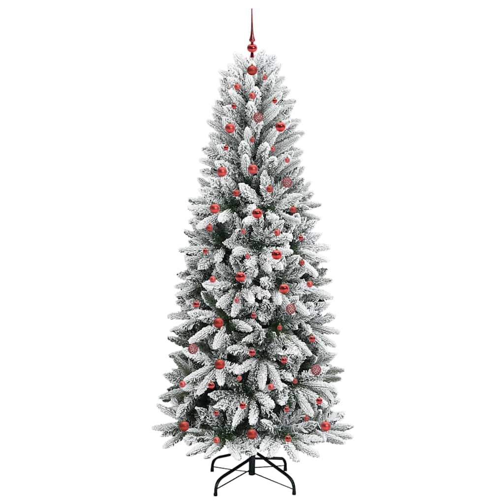Kunstkerstboom met 300 LED met standaard Wit 93 x 93 x 240 cm