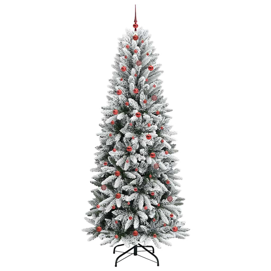 Kunstkerstboom met 300 LED met standaard Wit 93 x 93 x 240 cm