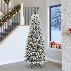 Kunstkerstboom 240 cm wit PVC PE