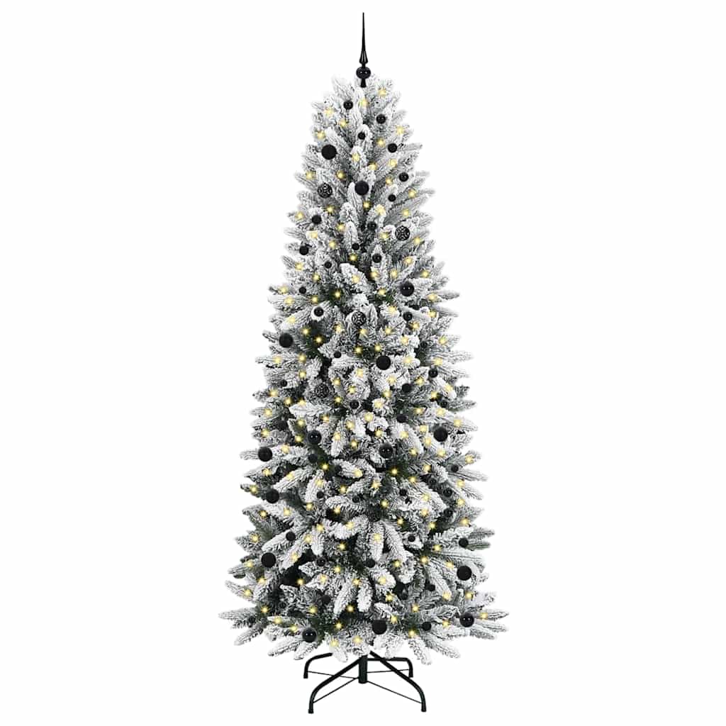 Kunstkerstboom met 300 LED met standaard Wit 93 x 93 x 240 cm
